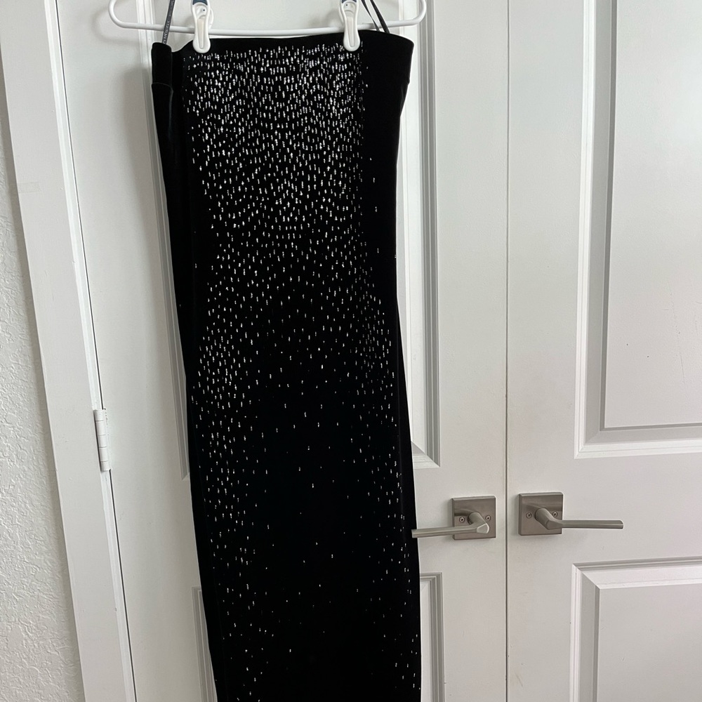 Scott McClintock, formal black dress